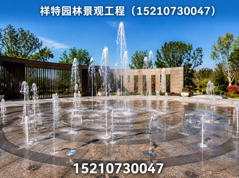 易县喷泉工程展示图